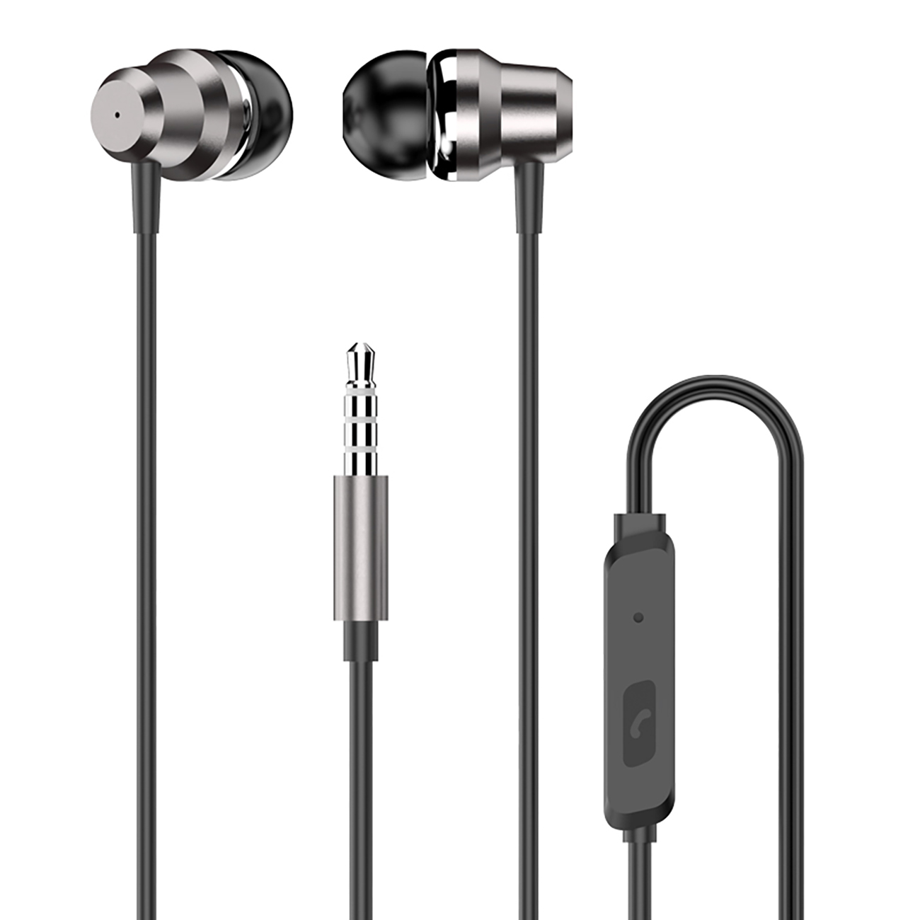 Dudao X10PRO in-ear austiņas, wisarkans, 3.5mm mini jack - melns