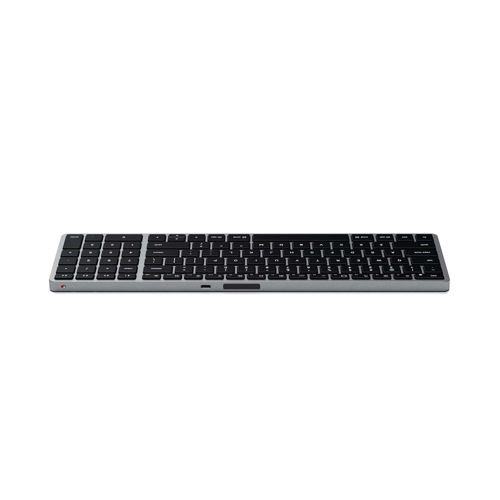 Bezvadu keyboard QWERTY Satechi Slim X2 ST-BTSX2M space pelēks