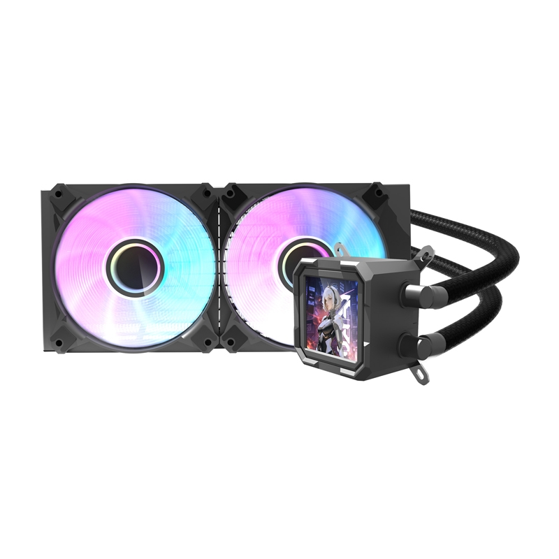 Darkflash DV240S CPU water cooler (melns)