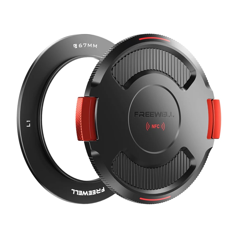 Brīvdabas 67 mm pamatnes gredzens ar vāku Real Locking VND