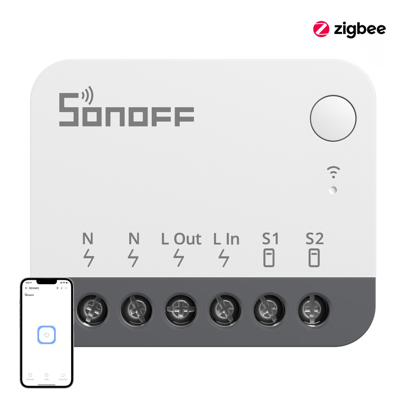 Viedais ZigBee mini switch SONOFF ZBMINIR2