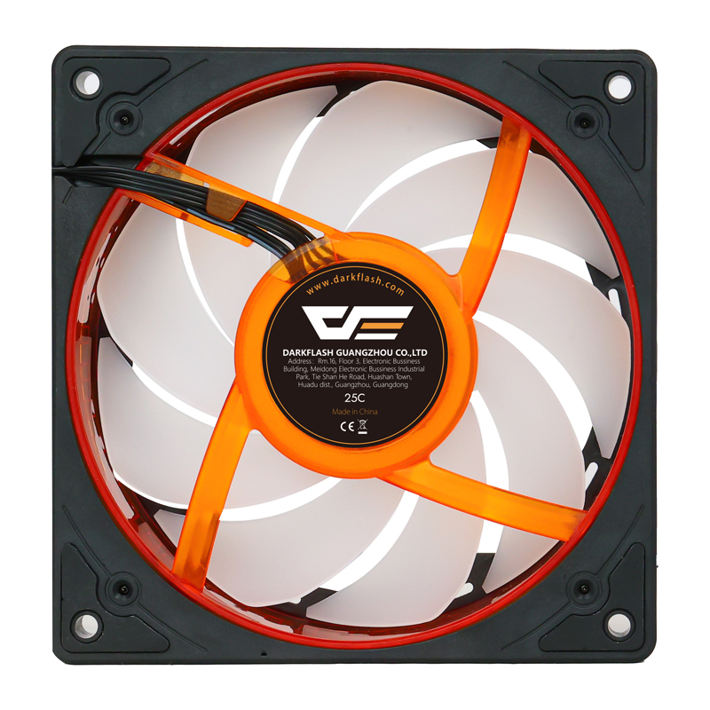 Darkflash DE8 cooling fan (melns)