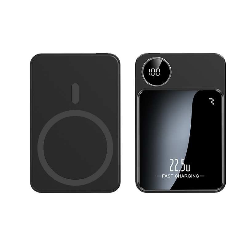 External akumulators Power Bank Reach RR-H211 22.5W MagSafe 10000mAh melns