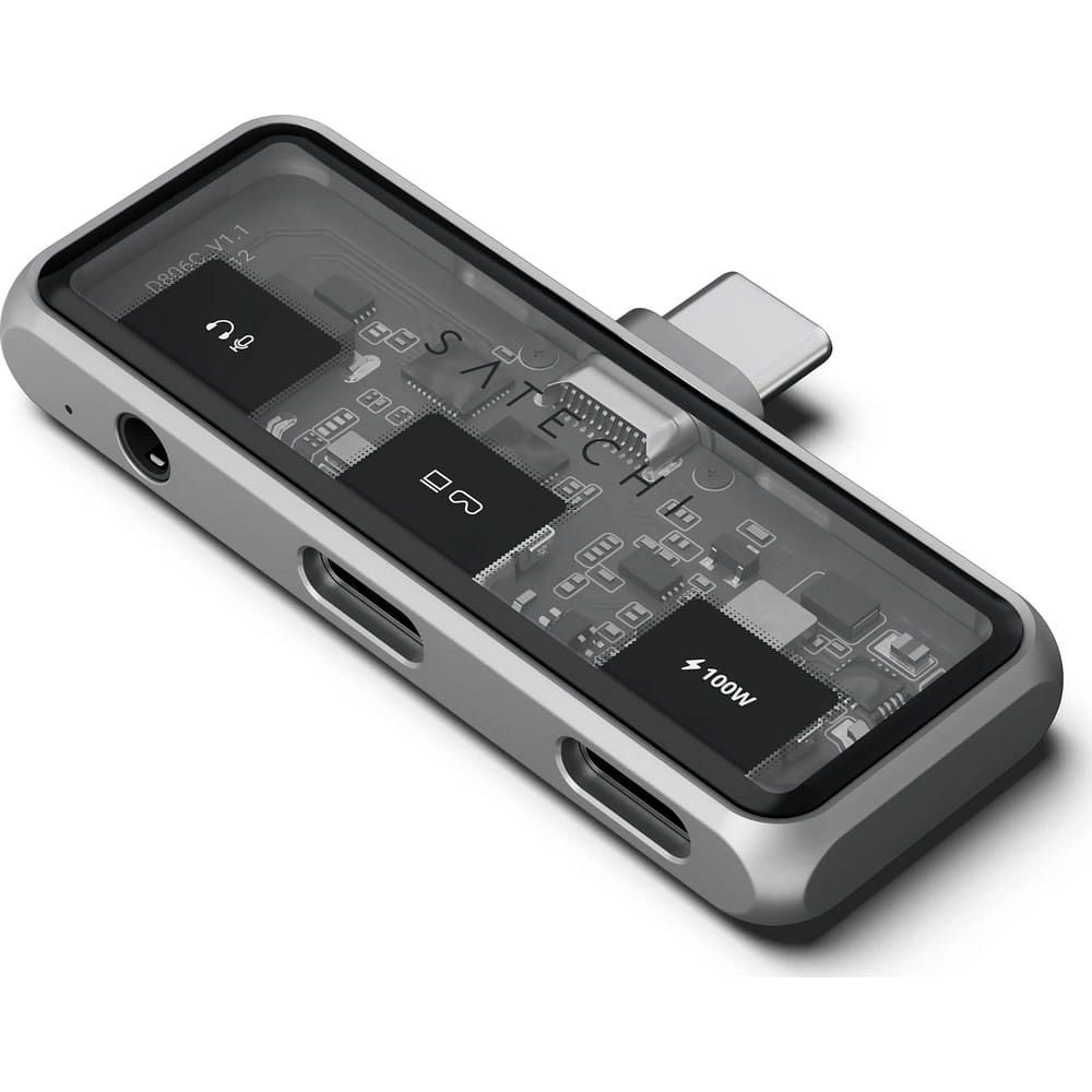 Adapter HUB 3in1 USB C Satechi Mobile XR ST-HXRAJM space pelēks