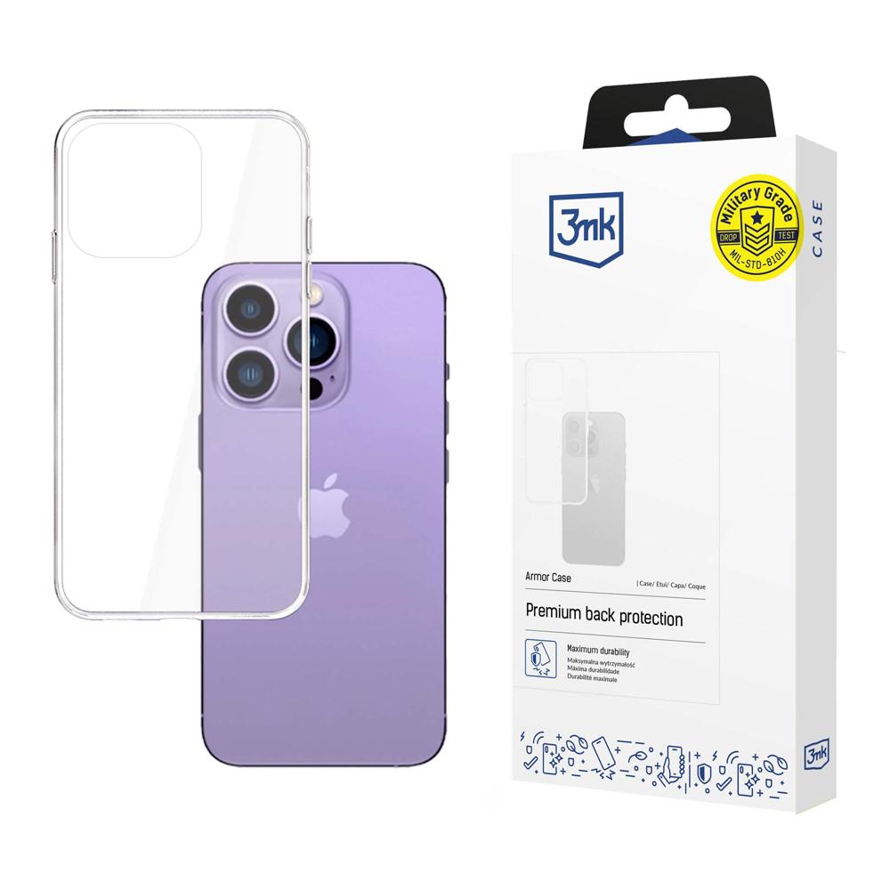 3mk Armor Maciņš for iPhone 14 Pro Max - caurspīdīgs