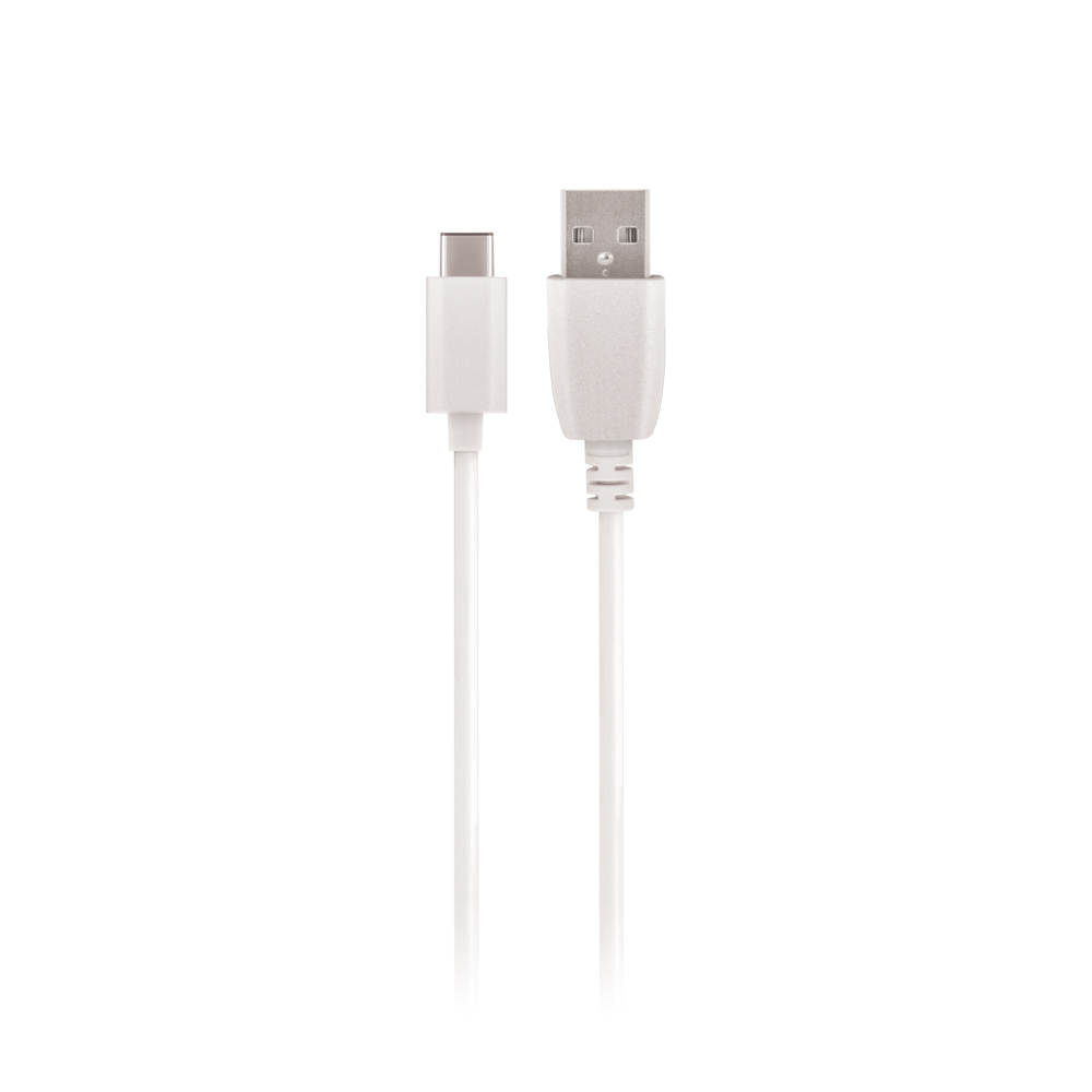 Maxlife kabelis USB - USB-C 1,0 m 3A balts