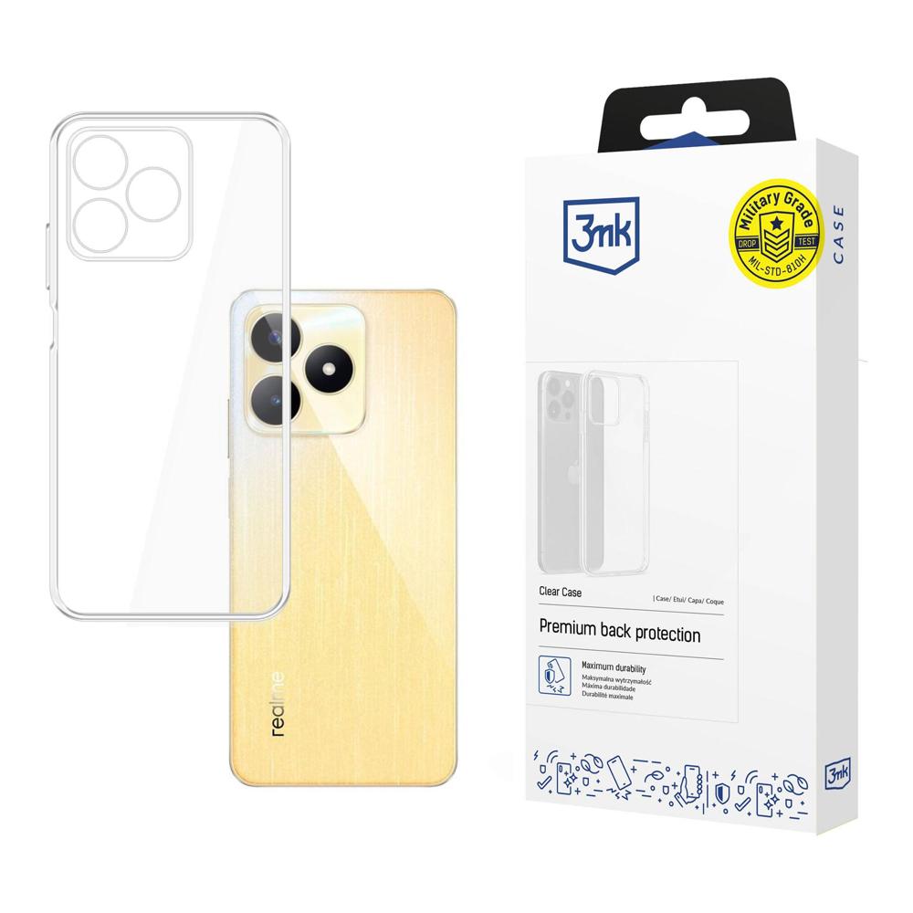 3mk Clear Maciņš for Realme C53 - caurspīdīgs