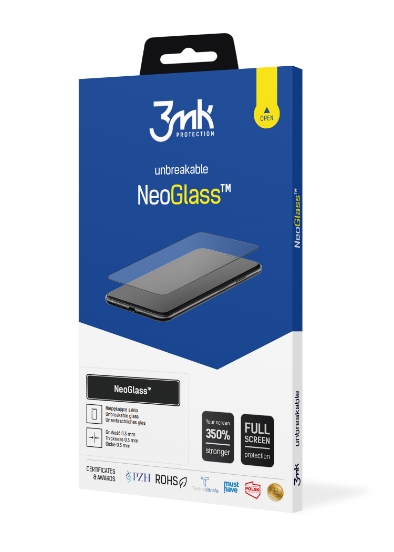 3mk NeoGlass melns composite stikls for Samsung Galaxy S24+
