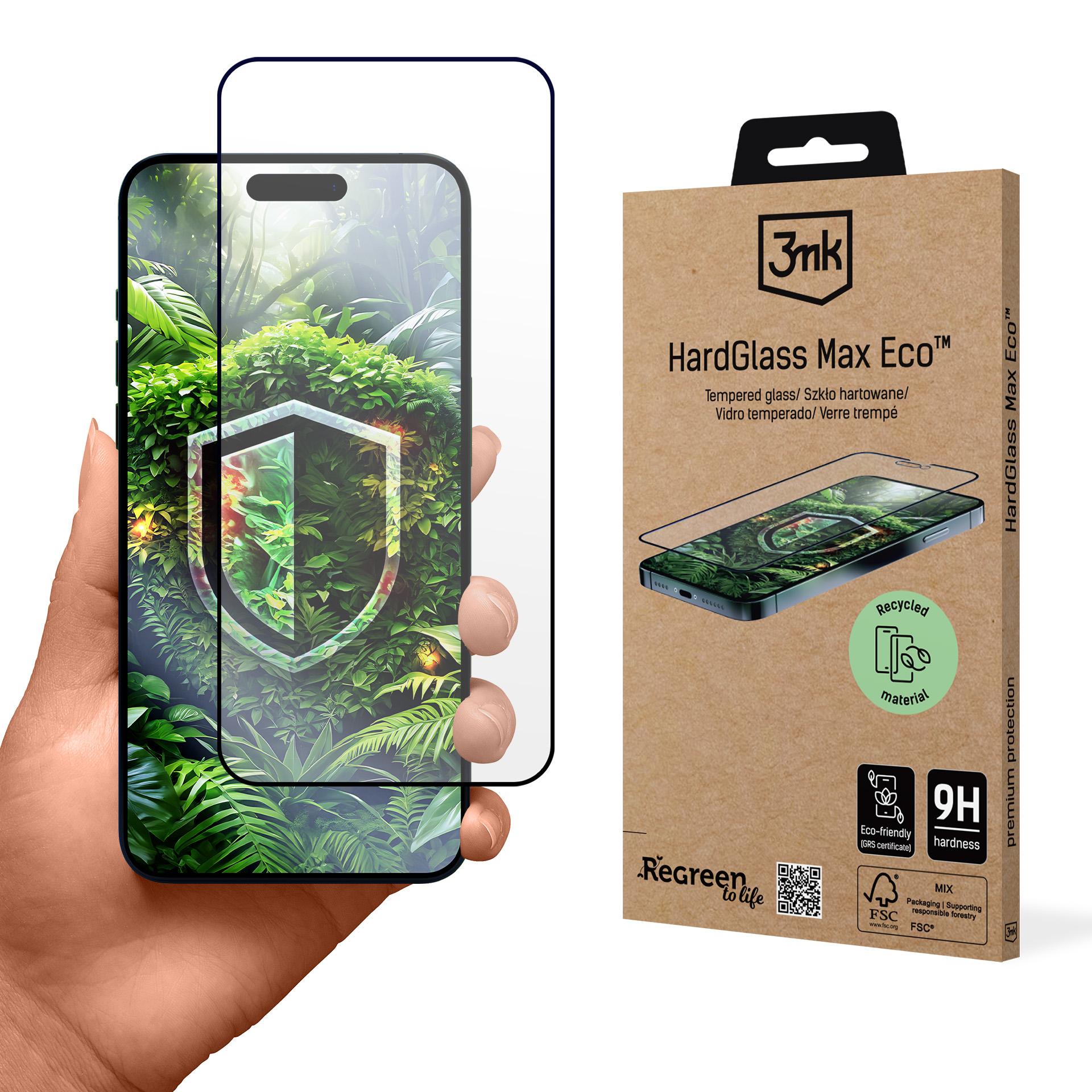 3mk HardGlass Max Eco Rūdīts stikls for Apple iPhone 16 Pro