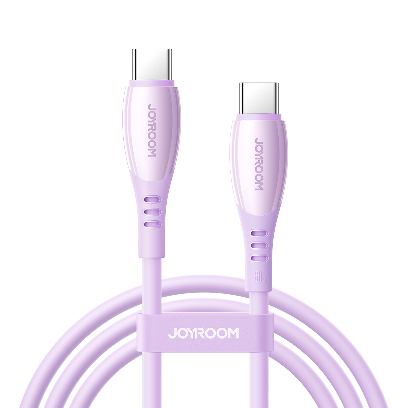 Joyroom S-A59 Vibrant Series 60W USB-C - USB-C Kabelis 1.2m - violets