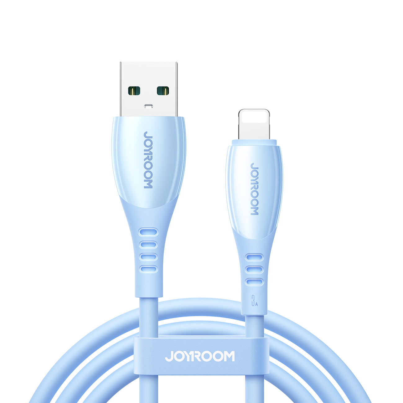 Joyroom S-A59 Vibrant Series 3A USB-A - Lightning kabelis 1.2m - zils