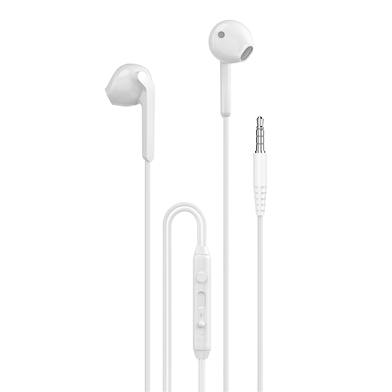 Dudao X3 Wired USB-C In-Ear Austiņas - balts