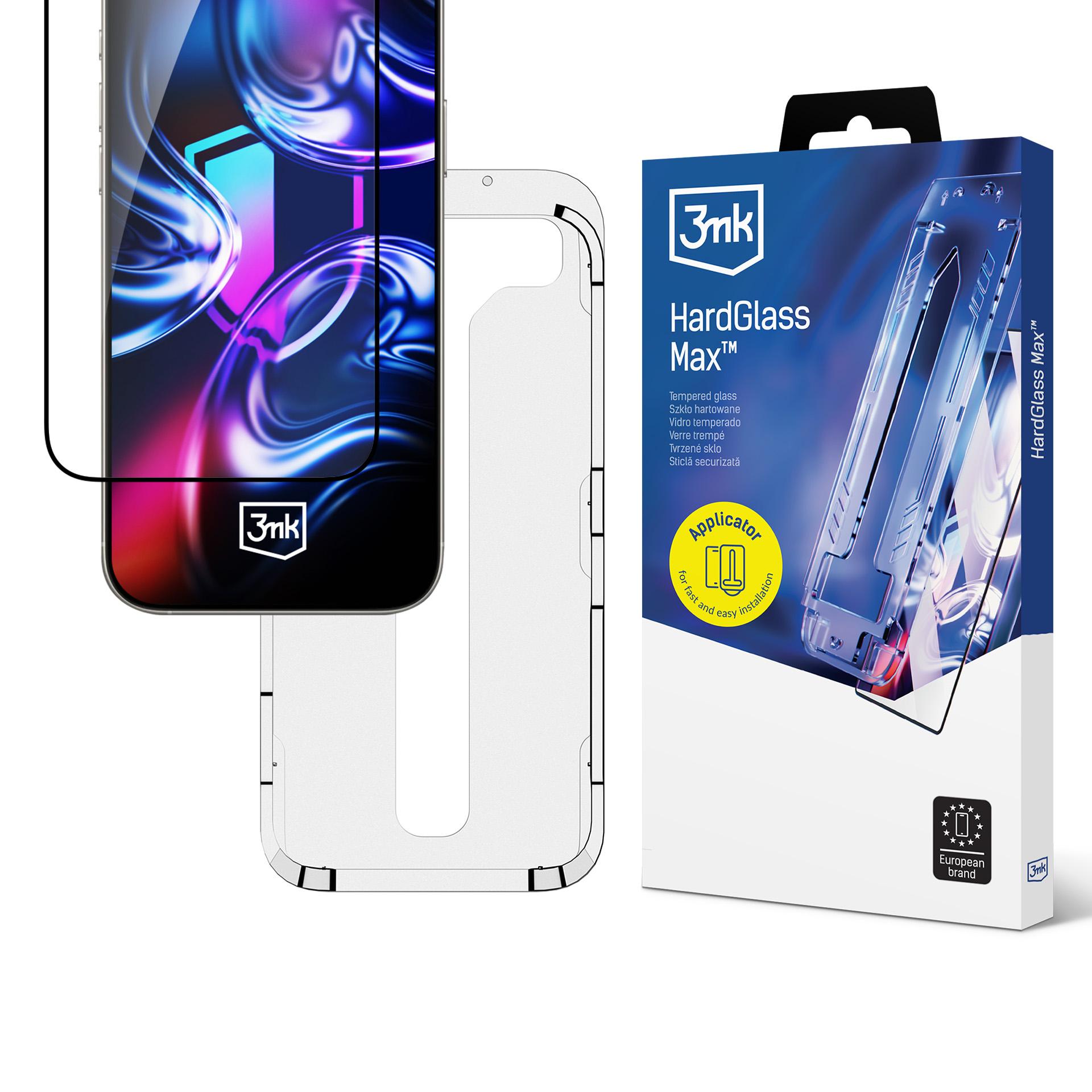 3mk Hardglass Max Rūdīts stikls for iPhone 12 Pro Max