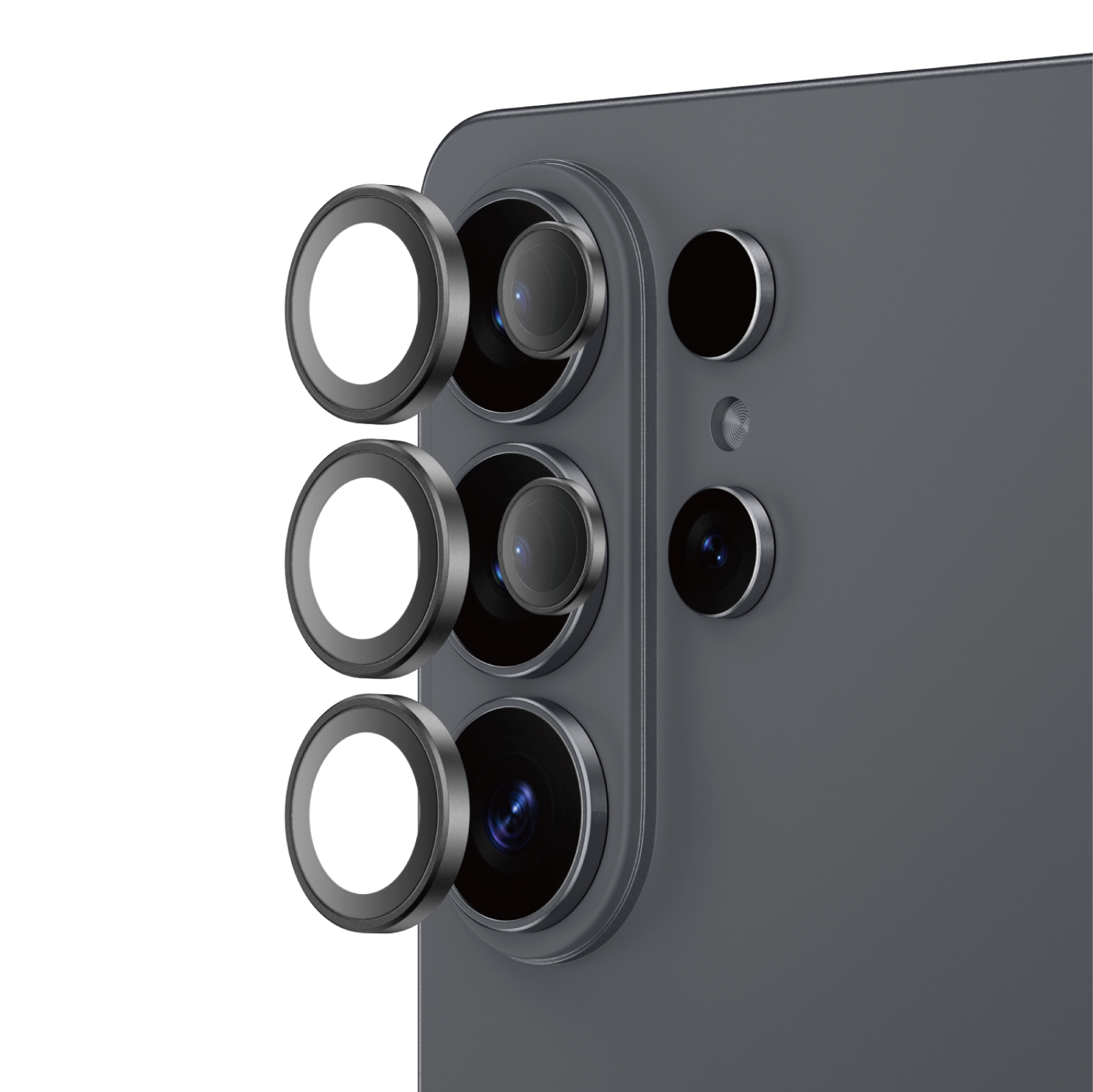 AmazingThing Radix AR objektīva stikls Samsung S26 Ultra kameras objektīvam - Melns