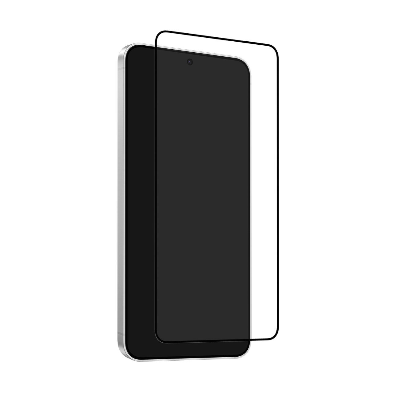 Puro Frame Rūdīts stikls for Samsung Galaxy S26 - with melns Frame