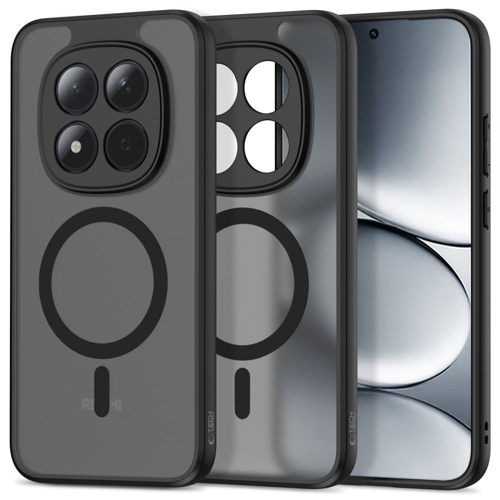 Tech-Protect MagMat MagSafe apvalks Xiaomi Redmi Note 15 Pro 5G - melns