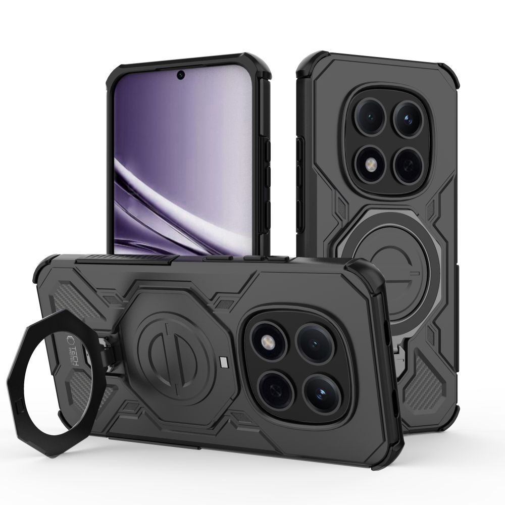 Tech-Protect TacticStand MagSafe futrālis Xiaomi Redmi Note 15 Pro 5G - Black