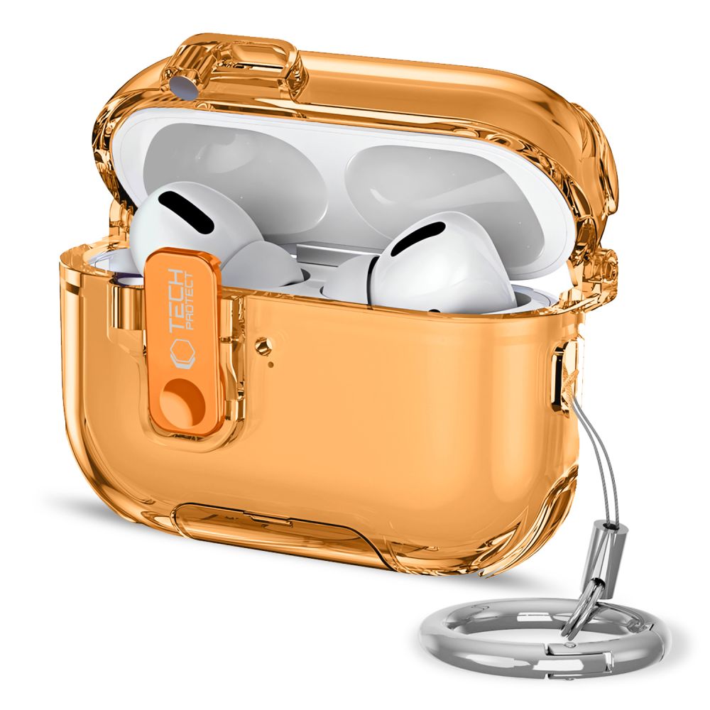 Tech-Protect Bounce Pro apvalks AirPods Pro 3 - oranžs