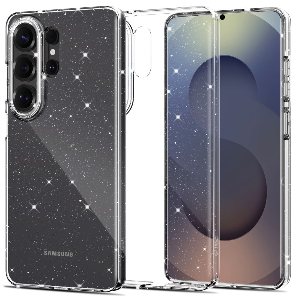 Tech-Protect FlexAir Maciņš for Samsung Galaxy S26 Ultra - Clear and Glitter