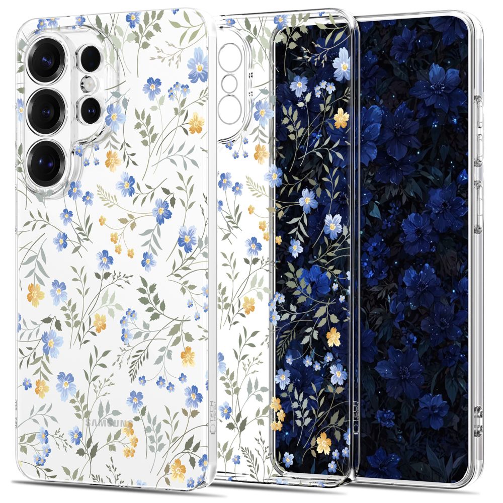 Tech-Protect FlexAir Maciņš for Samsung Galaxy S26 Ultra - Colorful Flowers