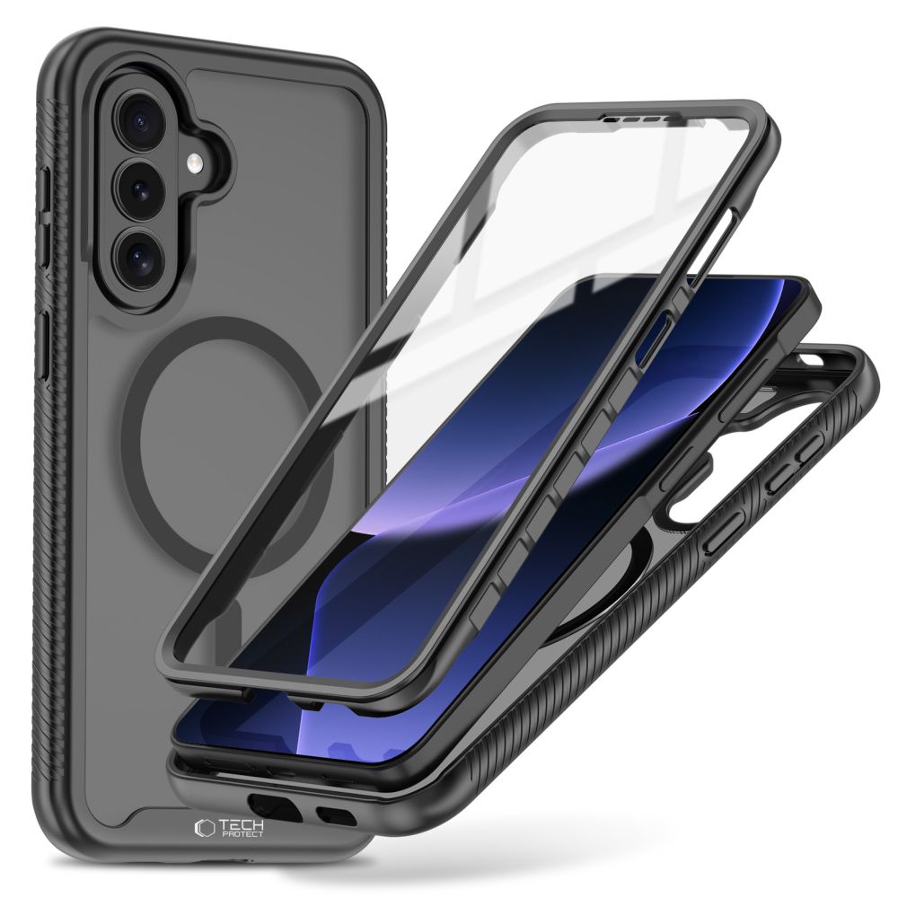 Tech-Protect Defense MagSafe Maciņš for Samsung Galaxy A57 5G - melns