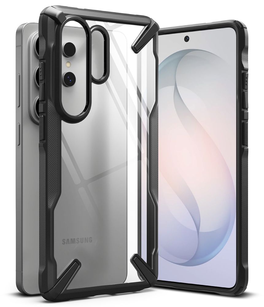 Ringke Fusion X Maciņš for Samsung Galaxy S26 Ultra - Clear melns