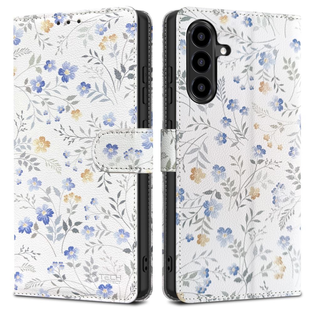 Tech-Protect Maks Maciņš for Samsung Galaxy A57 5G - Colorful Flowers