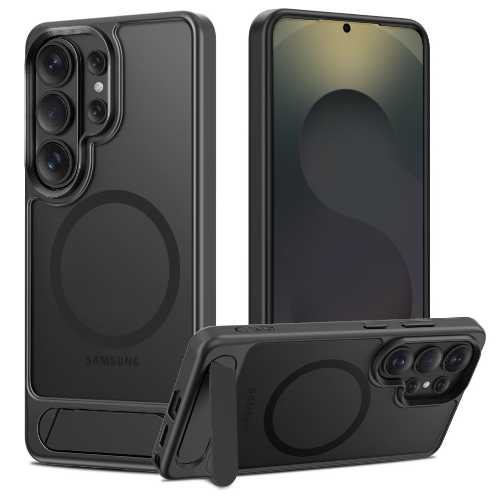 Tech-Protect MagRack MagSafe Maciņš for Samsung Galaxy S26 Ultra - Matēts melns