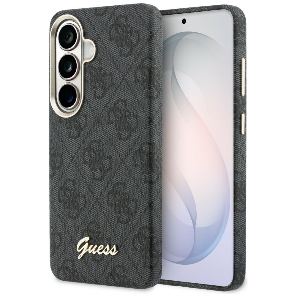 GUESS maciņš for SAMSUNG S26 GUHMS26S5P4FWMSK (4G Script MagSafe) melns