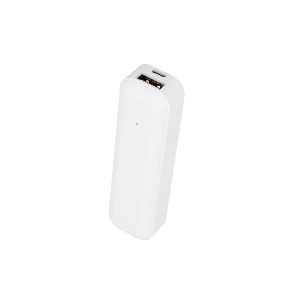 Setty portatīvais lādētājs 2600 mAh mini balts