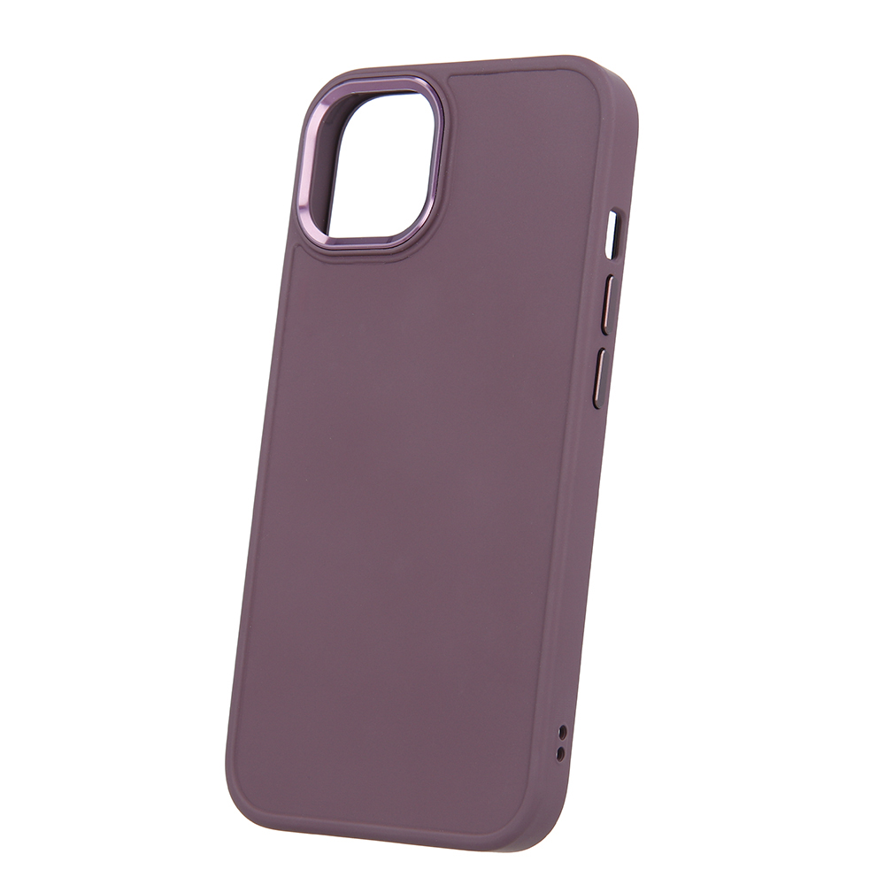 Satin maciņš for iPhone 16e / 17e bordo