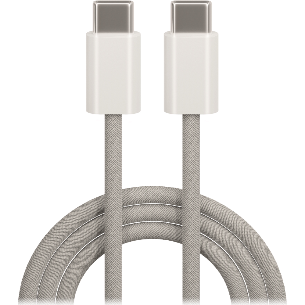 Maxlife MXUC-06 kabelis USB-C - USB-C 1,0 m 20W pelēks neilons