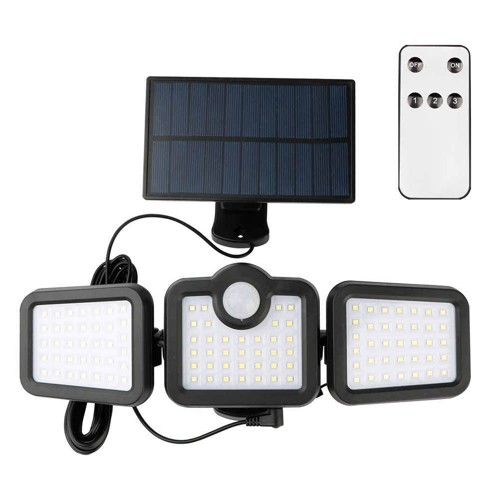 Forever Light Solar LED Lampa SUNARI FLS-04 108*SMD PIR 10W 800lm 6000K 2400mAh Li-Ion Forever Light