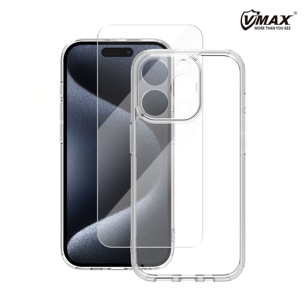 Vmax komplekts Mag case + stikls 2,5D premium iPhone 16 Plus 6,7"