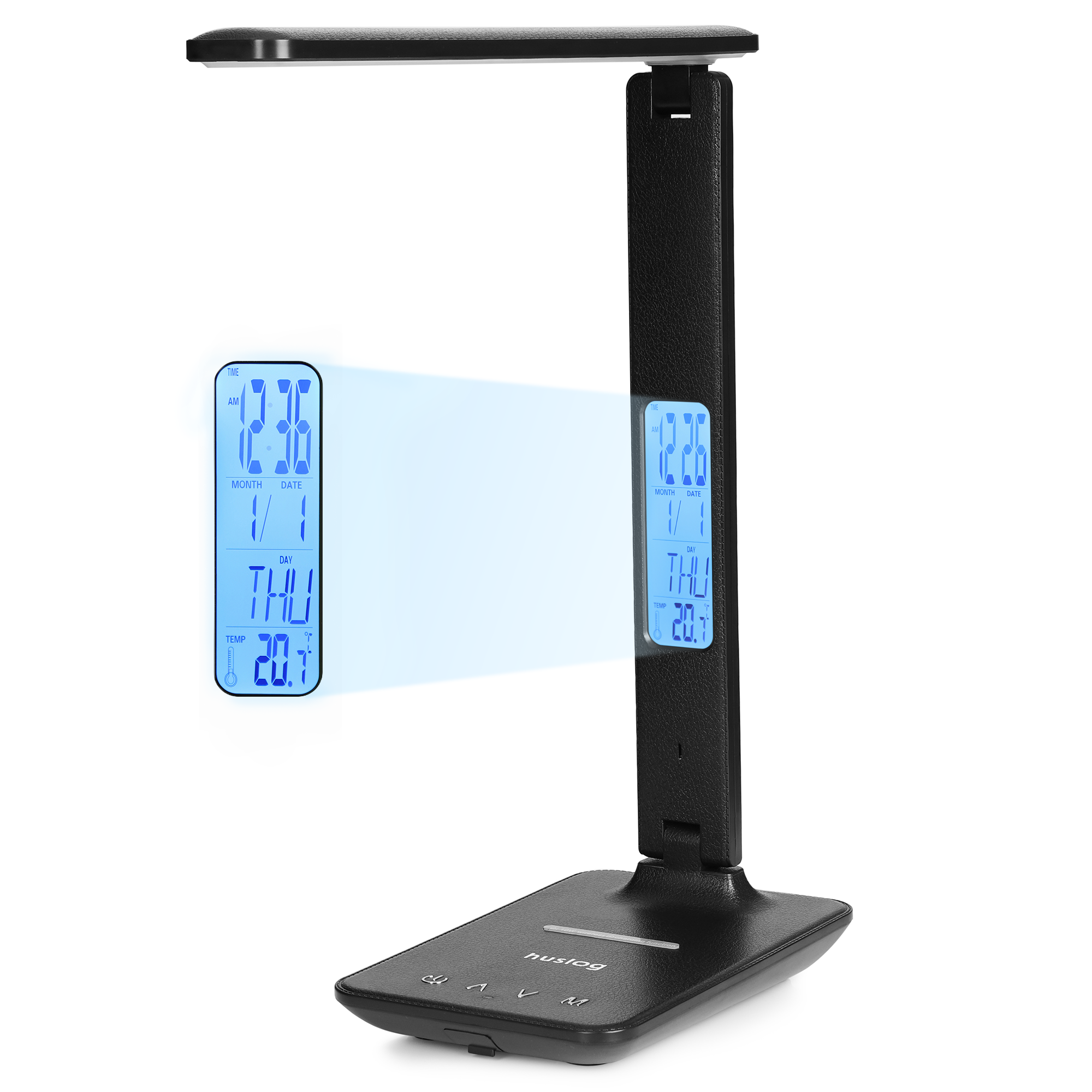 Huslog lampa with wireress lādētājs OW-3912