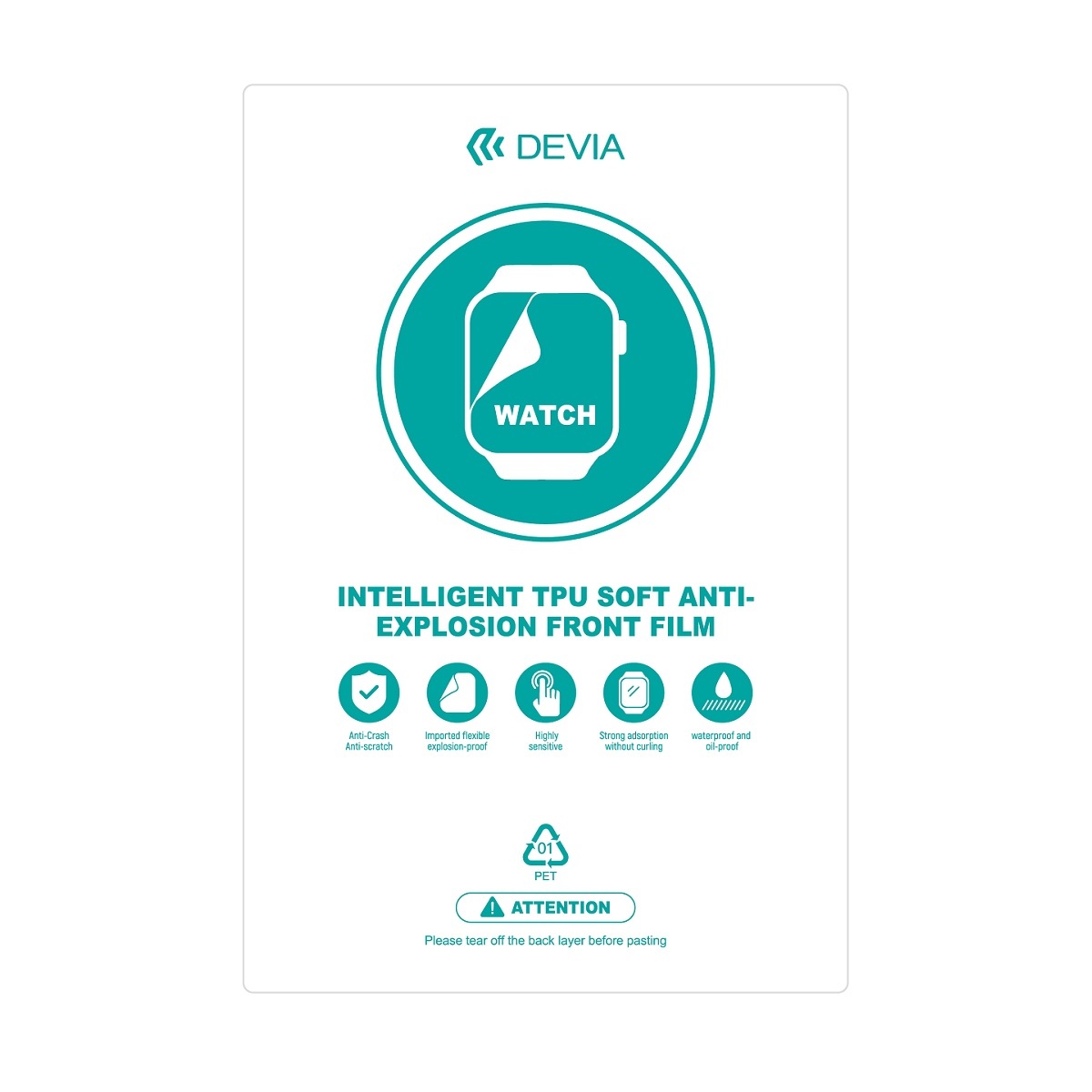 Devia komplekts folijas pret sadursmēm griešanas mašīnai 20gab pulksteņiem