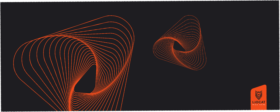 Liocat mousepad PD 684 XXXL melns