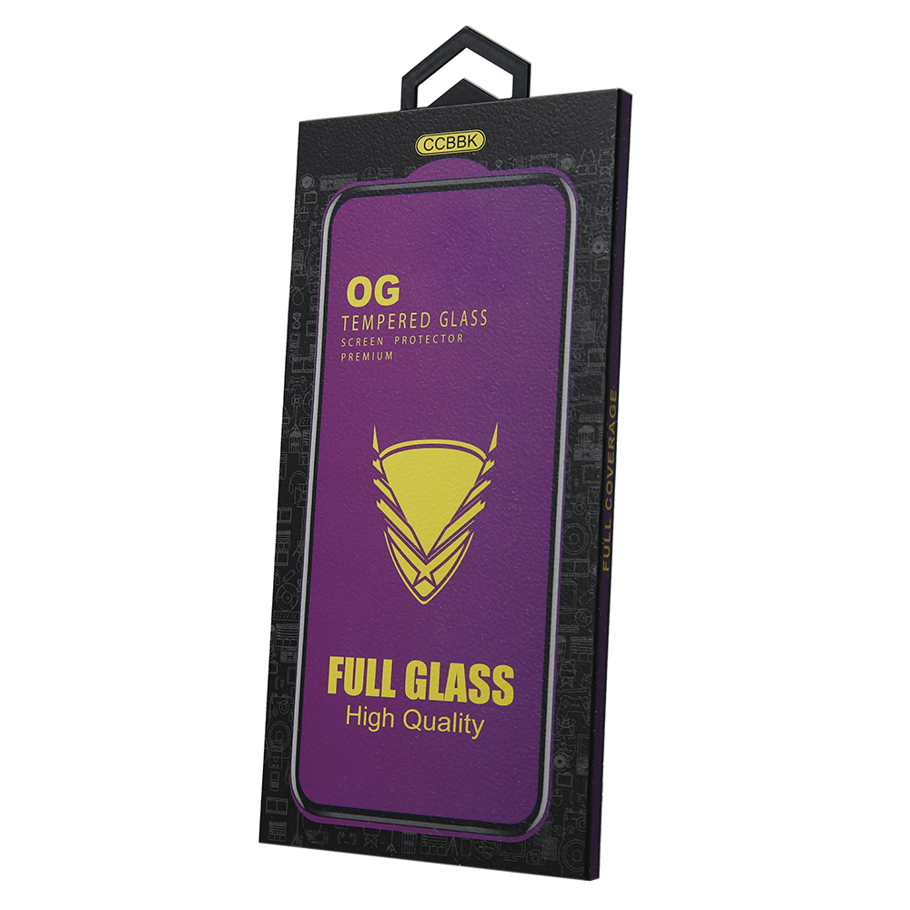 Rūdīts stikls OG Premium for Motorola Moto G55 melns frame