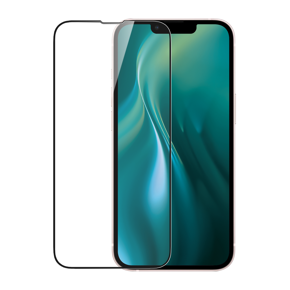 Etteri rūdīts stikls 9D priekš iPhone 13 / 13 Pro / 14 6,1"