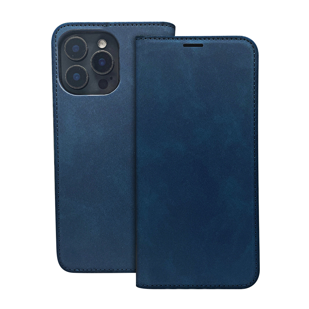 Viedais Suede maciņš for Xiaomi Redmi A5 Global (173,45 x 79,35 x 8,45) tumši zils