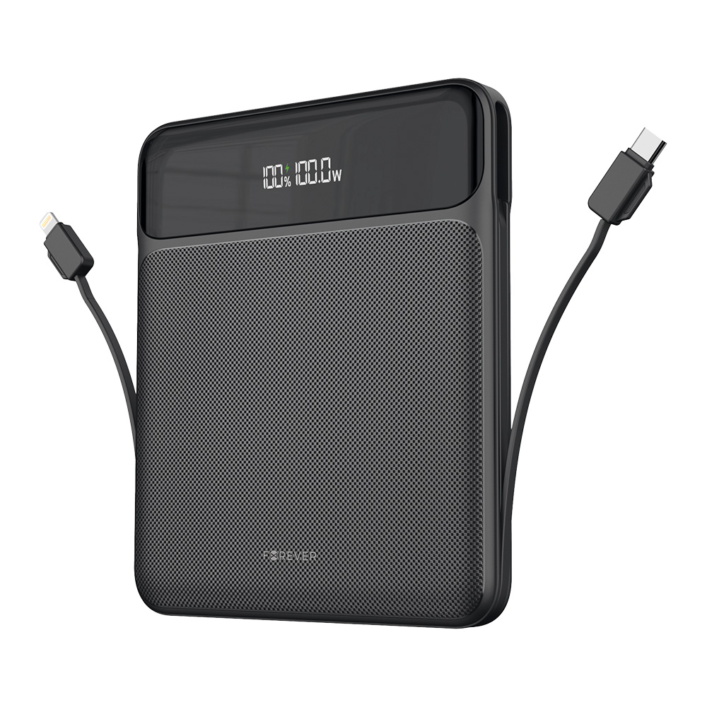 Forever barošanas banka klēpjdatoram TB-200 100W 20000 mAh melna
