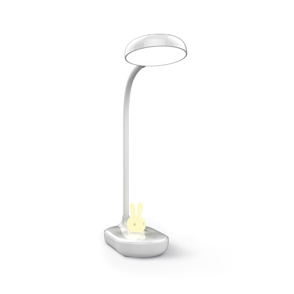 Desk LED Lampa 4,5W with bunny light PURE FLB-30 ASTRID balts Forever Light