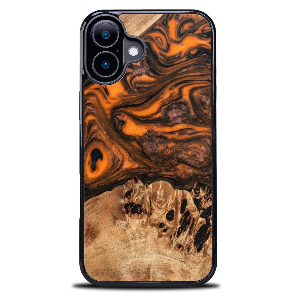 Bewood Unique maciņš for iPhone 16 Plus 6,7" oranžs