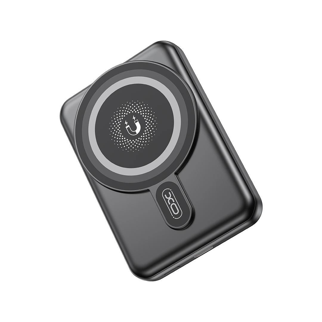 XO portatīvais lādētājs magnetic PR264 20W 10000mAh melns