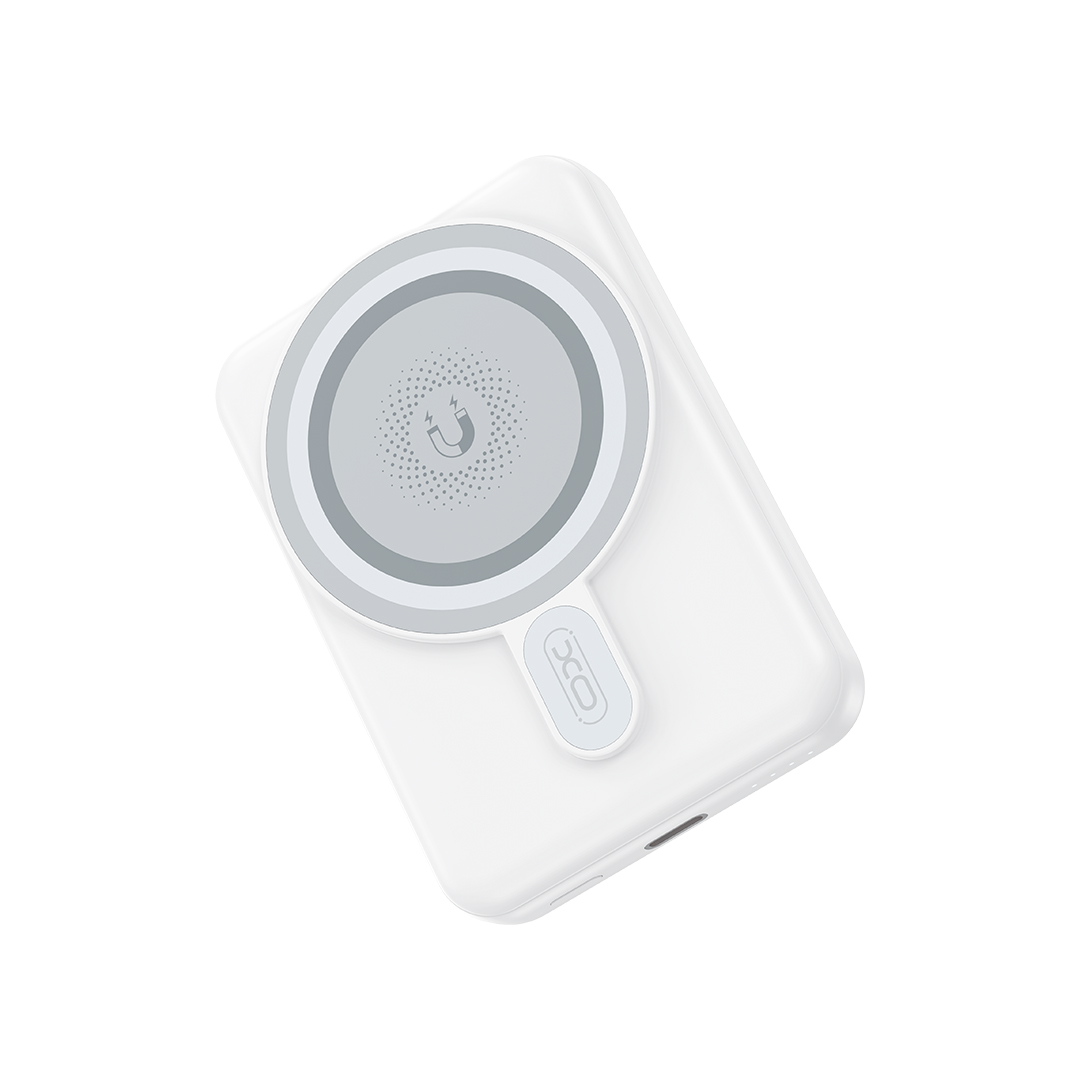 XO portatīvais lādētājs magnetic PR264 20W 10000mAh balts