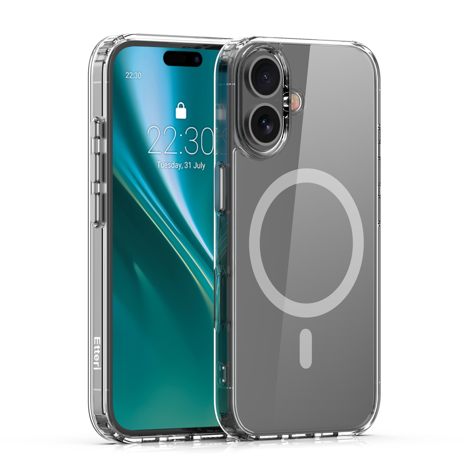 Etteri Color Mag maciņš for iPhone 16 Plus 6,7" pelēks