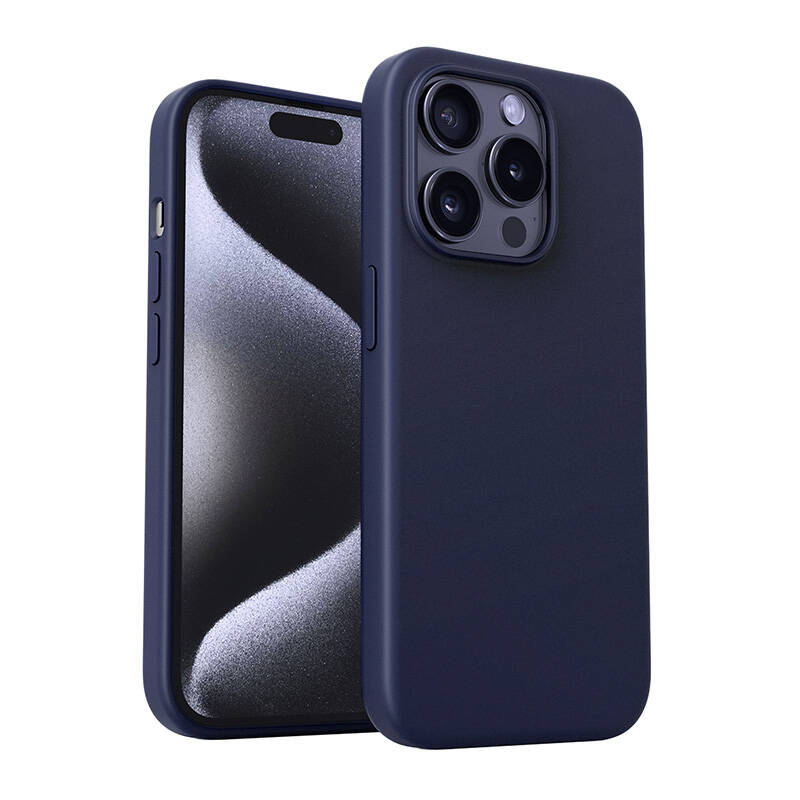 Aukey PC-GJ10C maciņš for iPhone 15 Pro (storm zils)