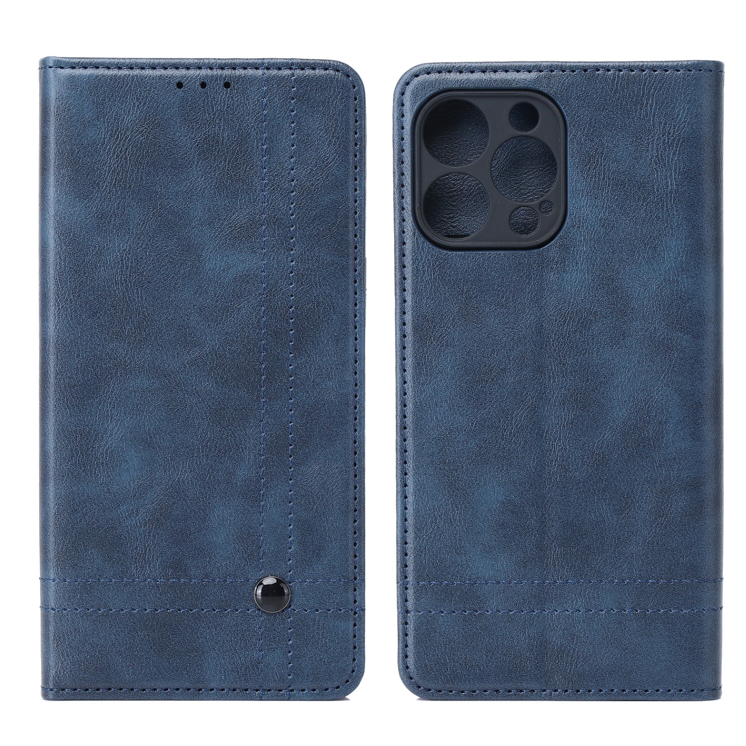 Viedais Seam maciņš for Xiaomi Redmi 15 4G EU / 15 5G EU (171,08 x 82,05 x 8,55) tumši zils