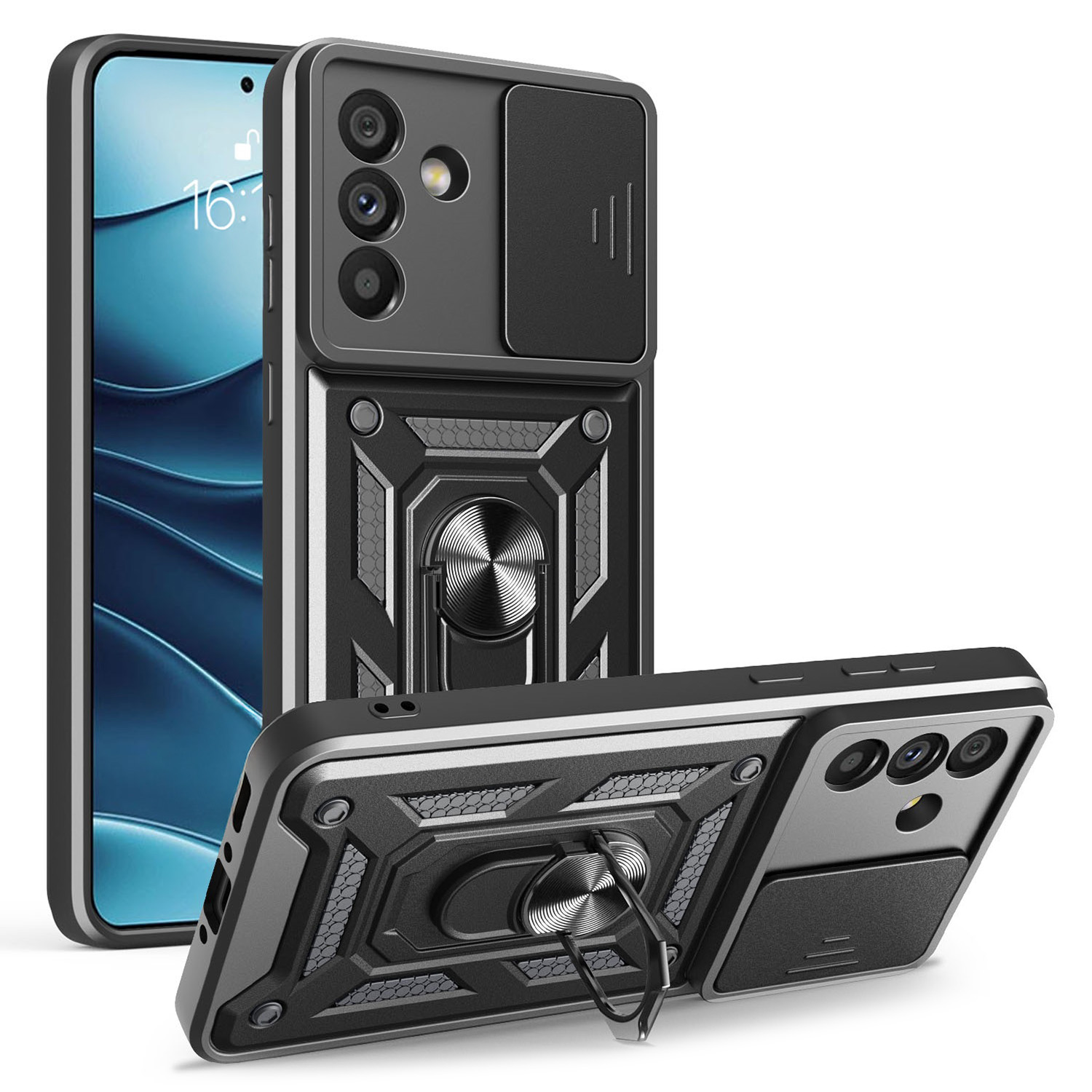 Defender Slide maciņš for Samsung Galaxy A56 5G melns