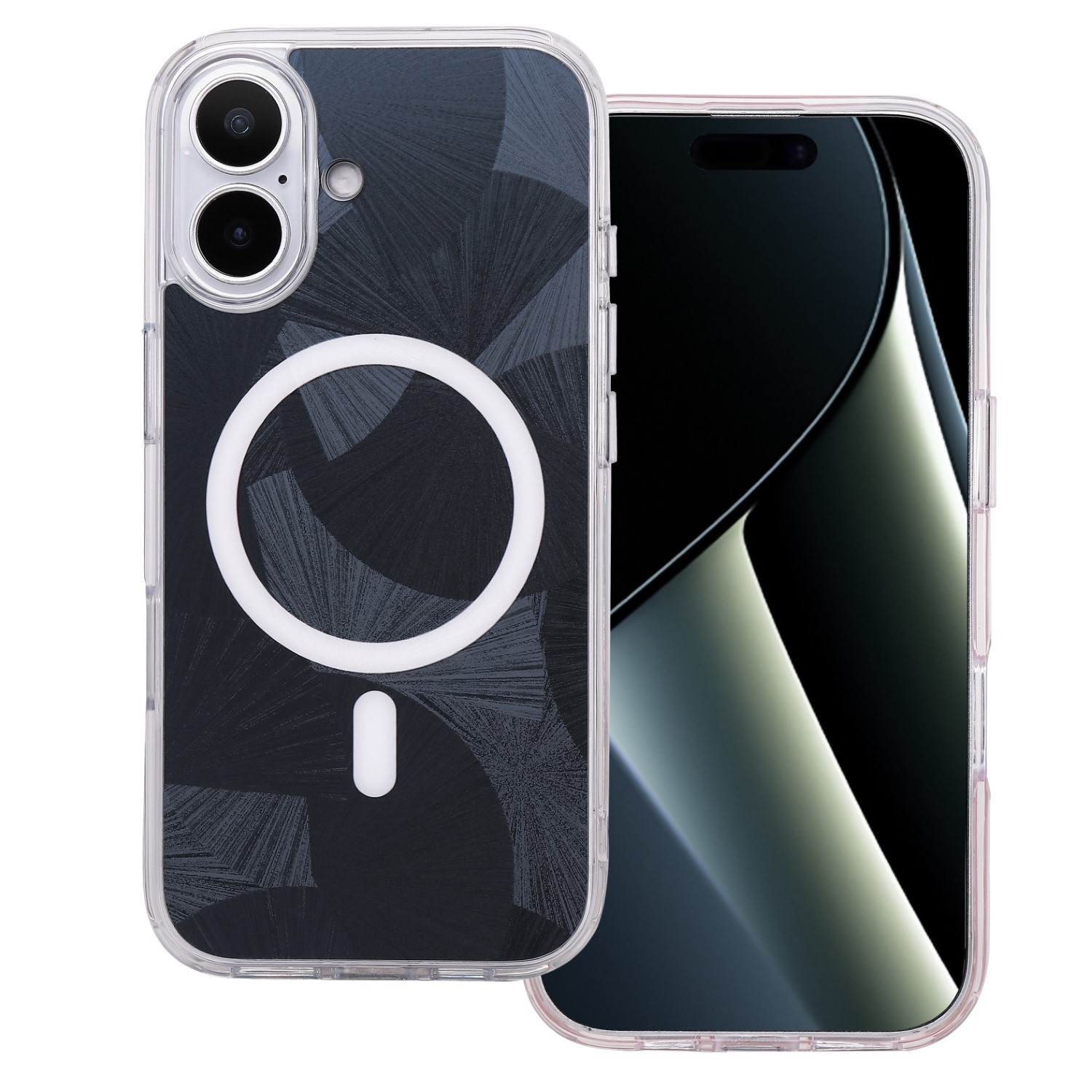 Flash Mag maciņš for iPhone 17 6,3" melns